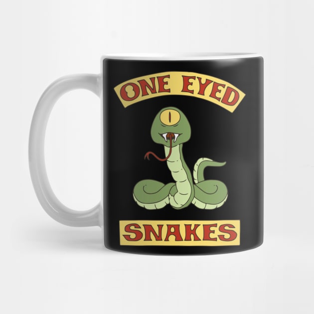 One Eyed Snakes by GraphicTeeShop